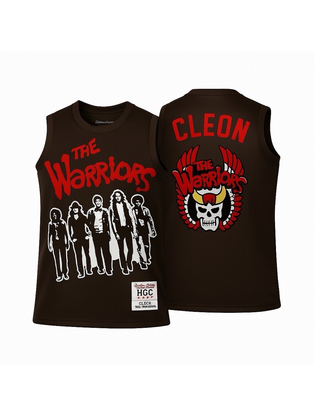 Cleon The Warriors Movie Basketball Jersey Headgear Classics Med HGC 1979 Film